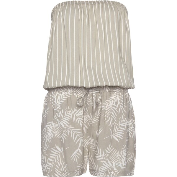 LASCANA Overal sivá / biela 54250802