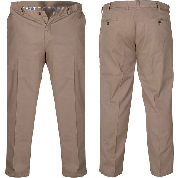 D555 nohavice pánske BRUNO L:32 chino nadmerná veľkosť 15517867