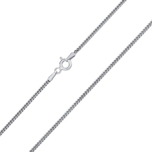 Ligot Strieborná retiazka CURB 2 mm vhodná k príveskom 62426455