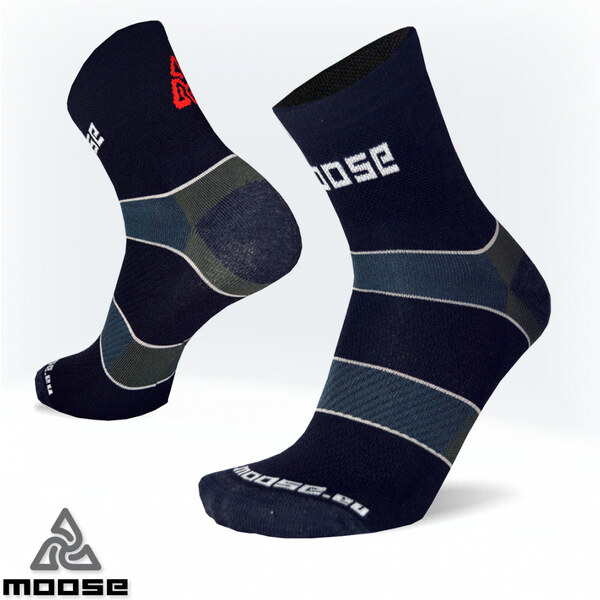 BASECAMP merino outdoorové ponožky Moose Čierna XS 1 pár 43783776
