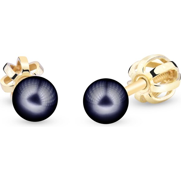 Cutie Jewellery Perlové náušnice zo žltého zlata Z3003/4/5/6-1 0,5 cm 66580800