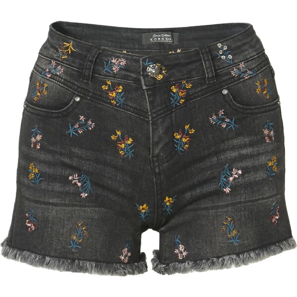 KOROSHI Džínsy hrdzavohnedá / medová / smaragdová / rosé / čierna 63144120