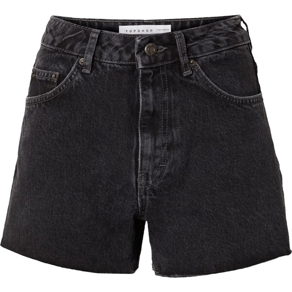 TOPSHOP Džínsy čierna 43839026