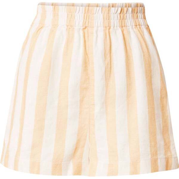 TOPSHOP Nohavice svetlooranžová / biela 44567005