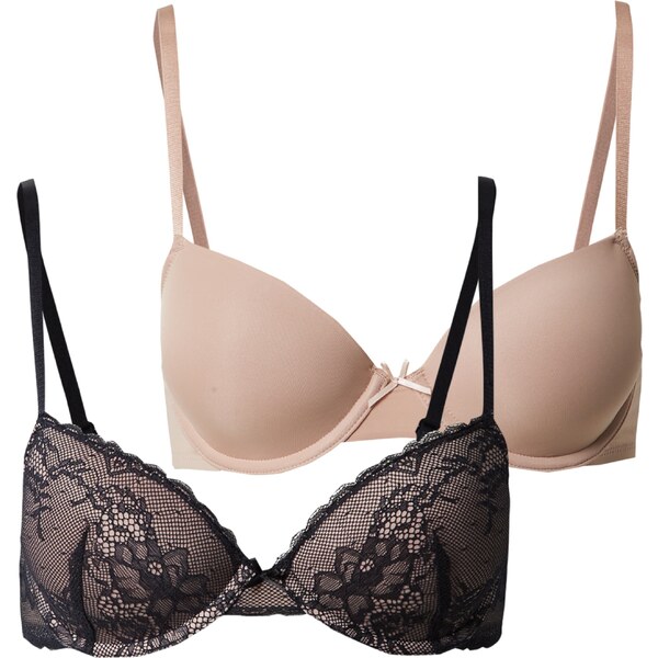 Dorina Podprsenka béžová / čierna 44220996