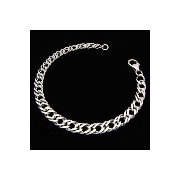 Klenotyn | Pánska strieborná retiazka na ruku (KRNS37) 43811844