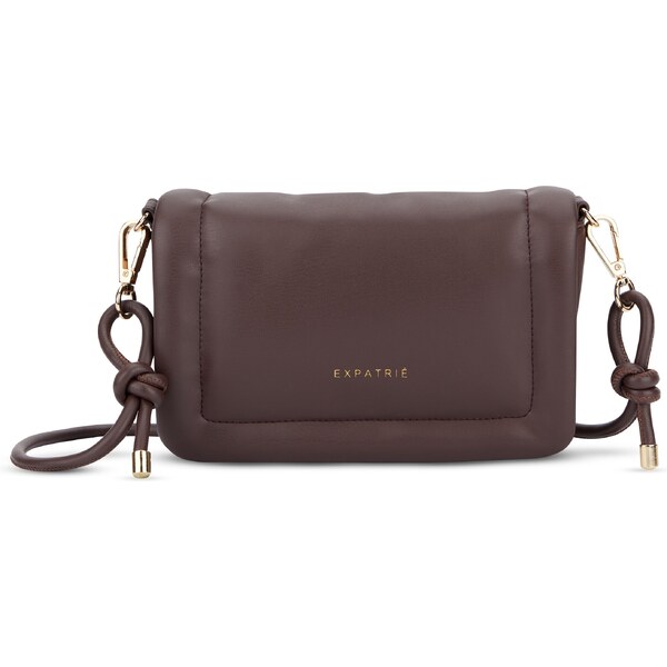 Expatrié Taška cez rameno Zoe Small tmavohnedá 54245851