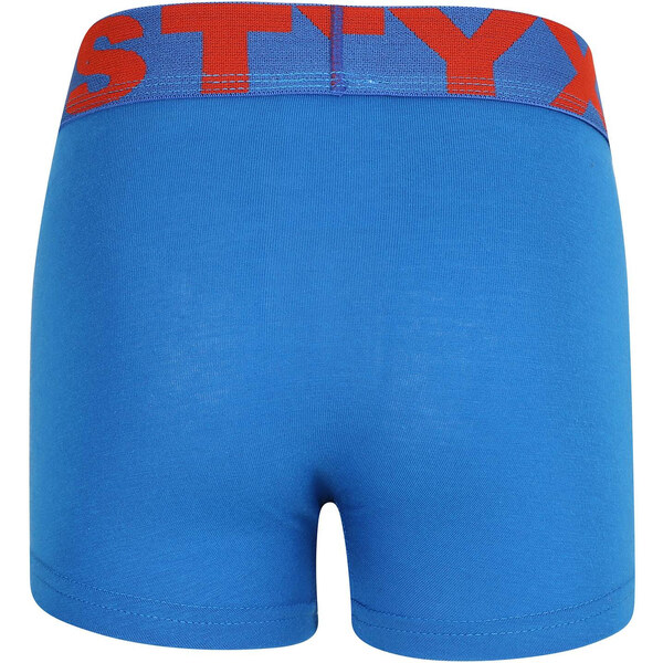 Detské boxerky Styx športová guma modré (GJ1167) 6-8 let 66060679
