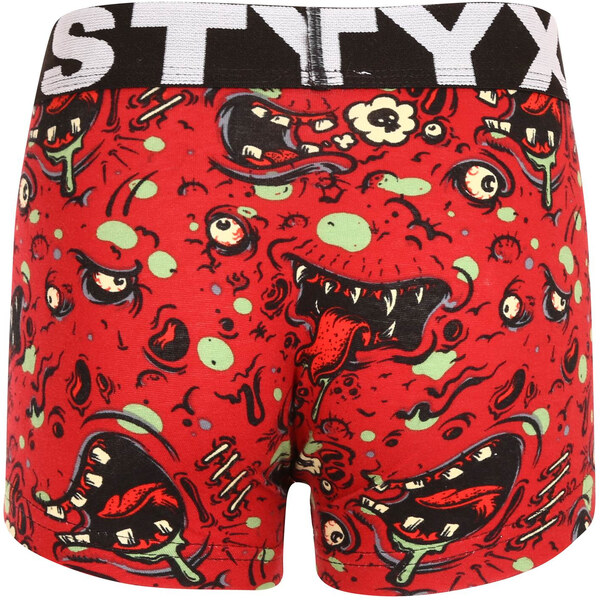 Detské boxerky Styx art športová guma zombie (GJ1451) 4-5 let 66060676