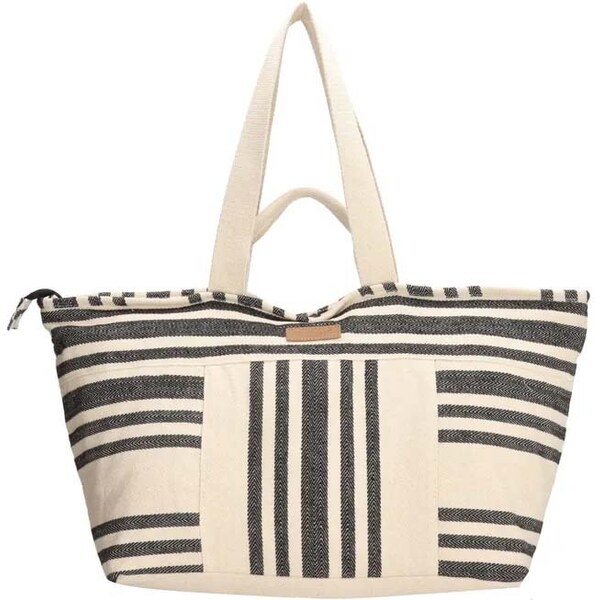 PE-Florence Čierno-biela veľká plážová taška Sea Star 40825414