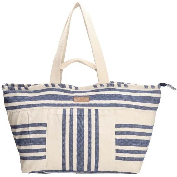 PE-Florence Modro-biela veľká plážová taška Sea Star 40825419