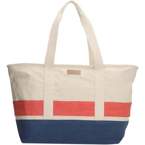 PE-Florence Béžovo-modrá veľká plážová taška Sailor 40825428
