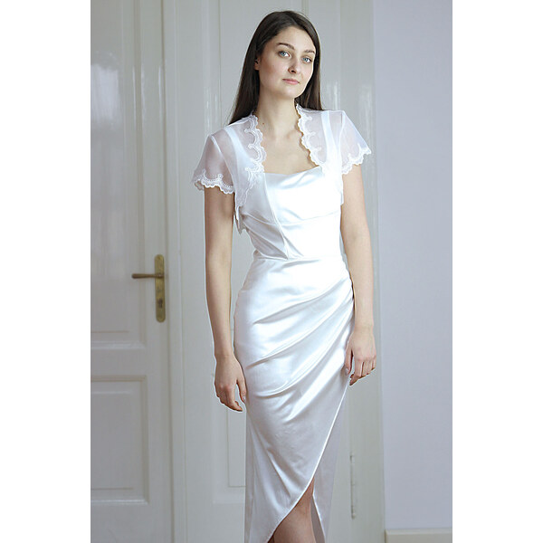 Glara Romantické bolerko cez letné šaty 60175691