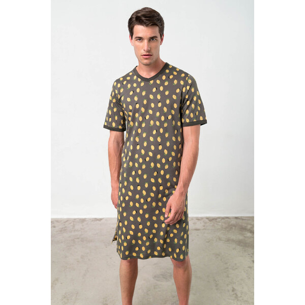 Vamp - Pohodlná pánska nočná košeľa 18613 - Vamp 43870748