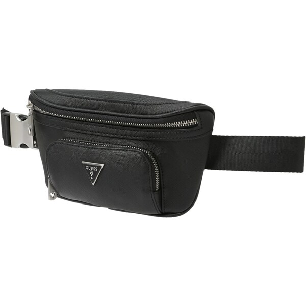 GUESS Ľadvinka čierna / strieborná 43937655