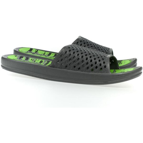 JOHN-C Pánske sivé gumené šľapky DIRE 40-45 43886769