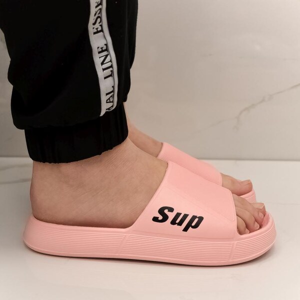 JOHN-C Ružové gumené šľapky UNISEX SUP 36-41 43886781