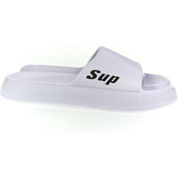 JOHN-C Pánske biele gumené šľapky SUP 40-45 43886784