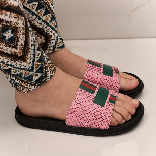 JOHN-C Gumené dámske rúžové šľapky GUTIMO 36-40 43886817