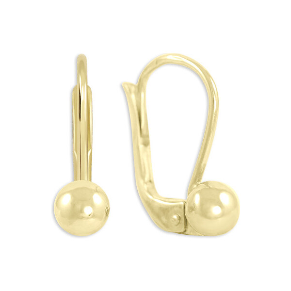 Soliter Minimalistické zlaté náušnice 231 001 00676 66586107