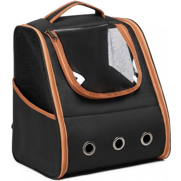 KONO Batoh - na prepravu zvierat, skladací, čierny 47991539