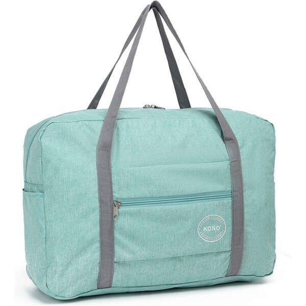 KONO Cestovná taška, skladateľná, odolná voči vode, zelená 46815589
