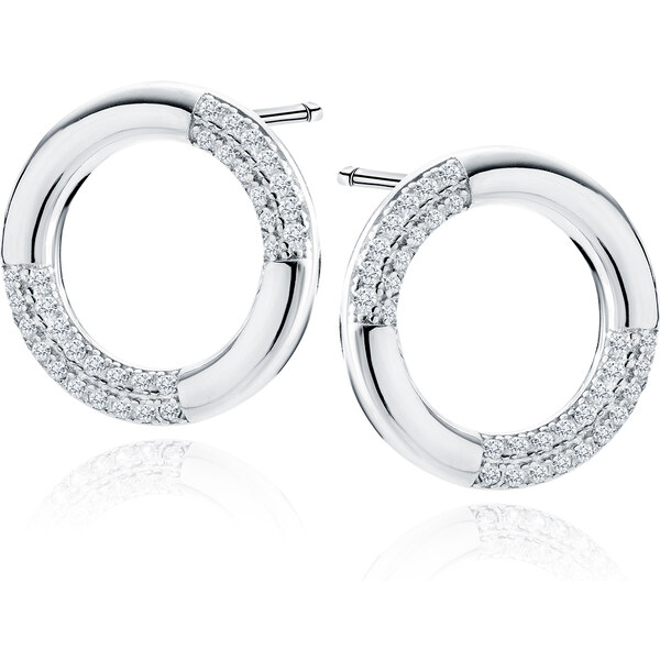 Olivie Strieborné náušnice KRUH 7512 43967253