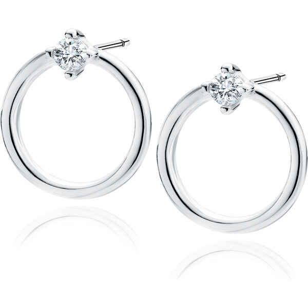 Olivie Strieborné náušnice KRUH 7516 43967257