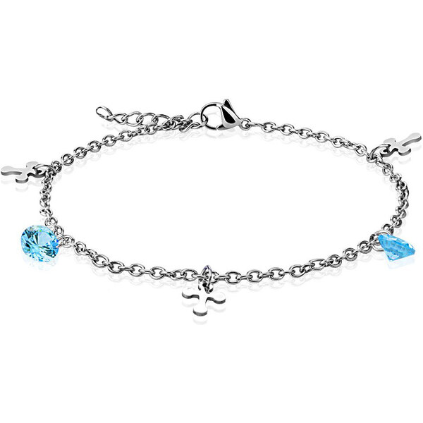 Náramok na nohu z chirurgickej ocele ENYA 32521279