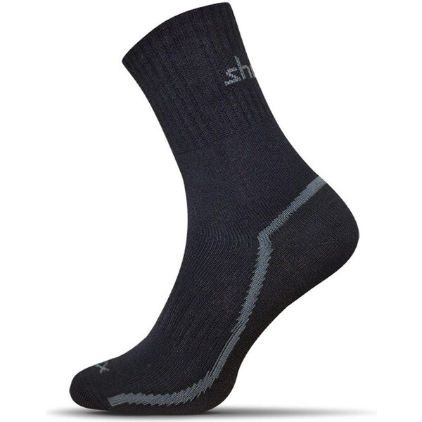 Buďchlap Čierne pohodlné pánske ponožky Sensitive 44089332