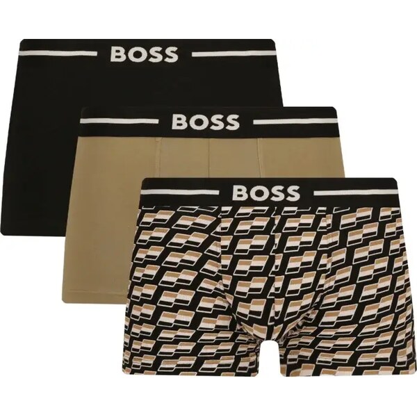 BOSS BLACK Boxerky 3-balenie Trunk 3P Bold Design 43081606