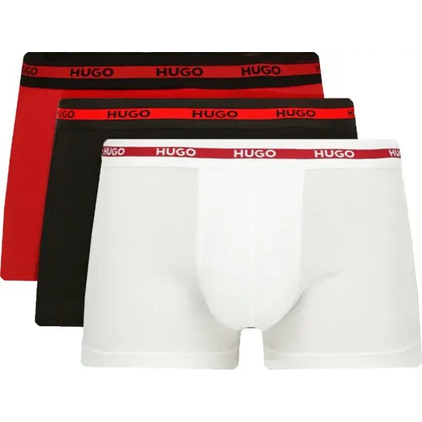 Hugo Bodywear boxerky 3-pack trunk triplet planet 43081500