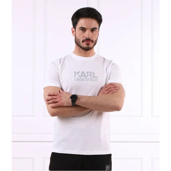 Karl Lagerfeld Tričko CREWNECK | Regular Fit 41227801
