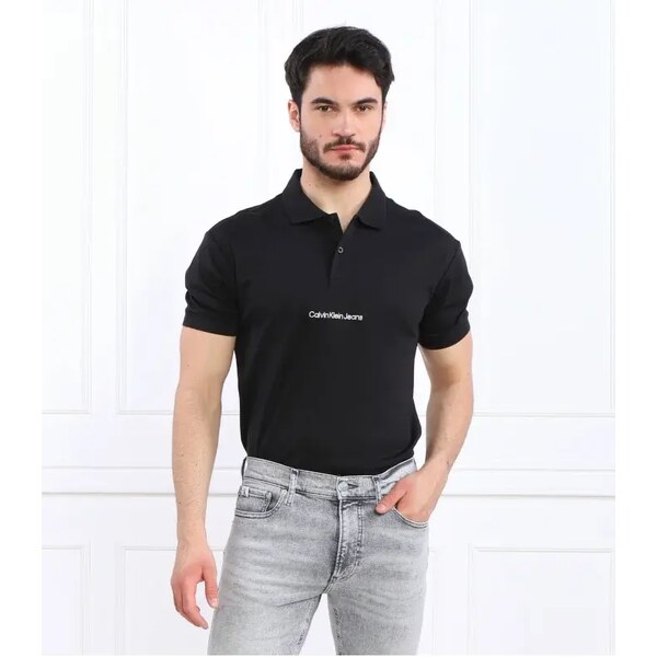 Calvin Klein Jeans Polo tričko INSTITUTIONAL | Relaxed fit 39463458