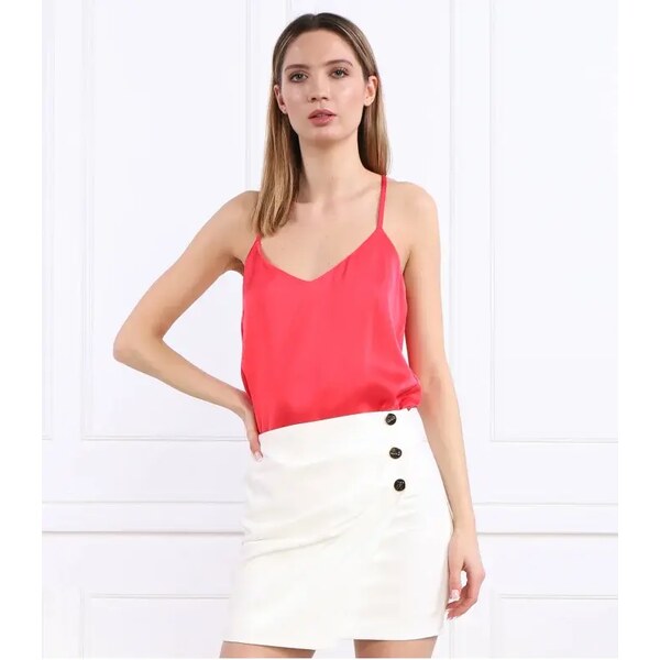 TWINSET Saténový top | Regular Fit 38157552