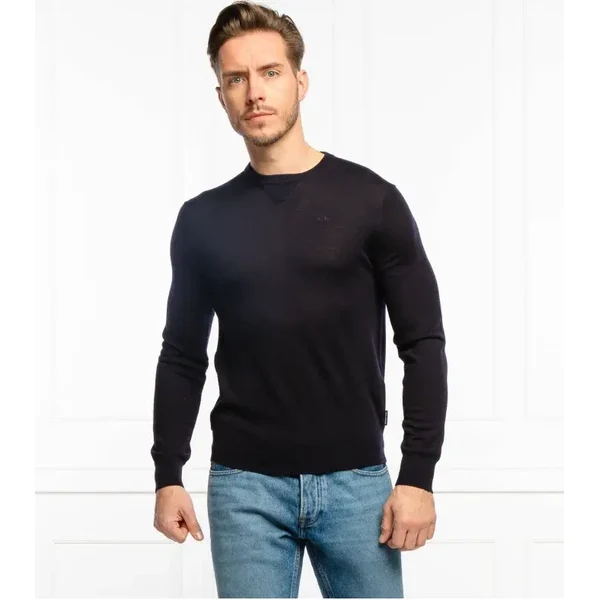 Armani Exchange Wełniany sweter | Slim Fit 67075199