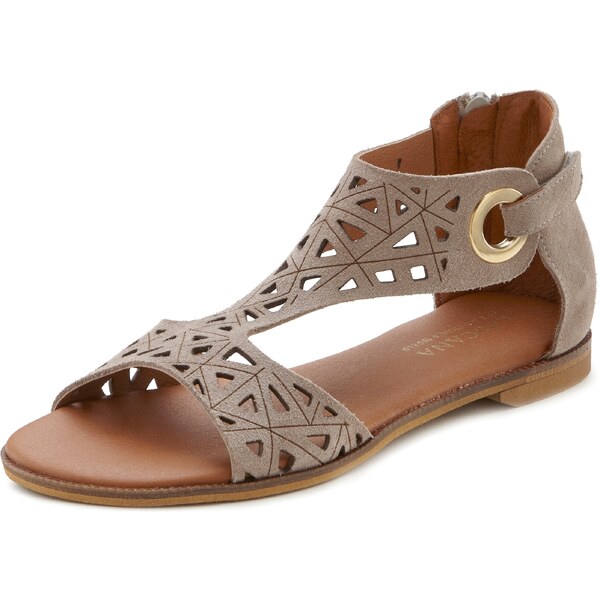 LASCANA Sandále tmavošedá 54250314