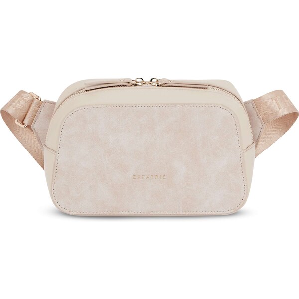 Expatrié Taška cez rameno Fleur béžová 54252062