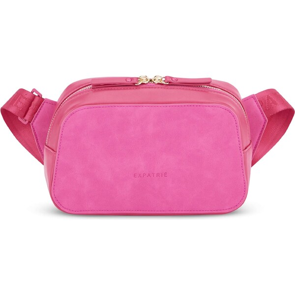 Expatrié Taška cez rameno Fleur svetloružová 54252061