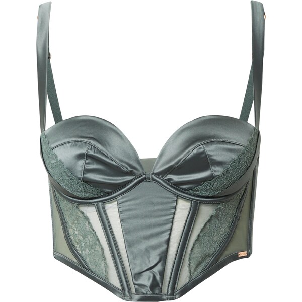 Hunkemöller Podprsenka Nicole zelená 44006407