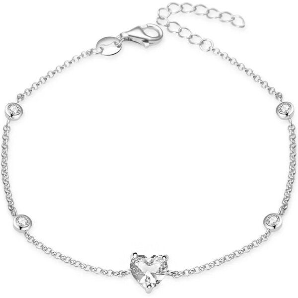 Dámsky strieborný náramok FABIA 45457254