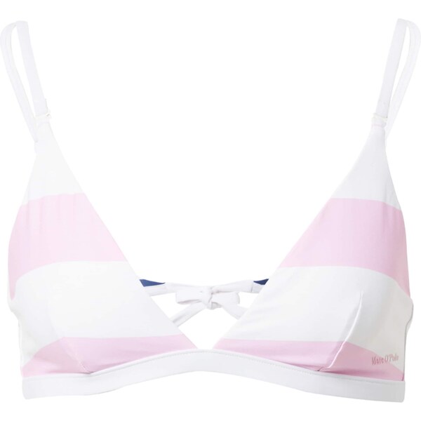 Marc OPolo Bikinový top Kalmar ružová / biela 63476384