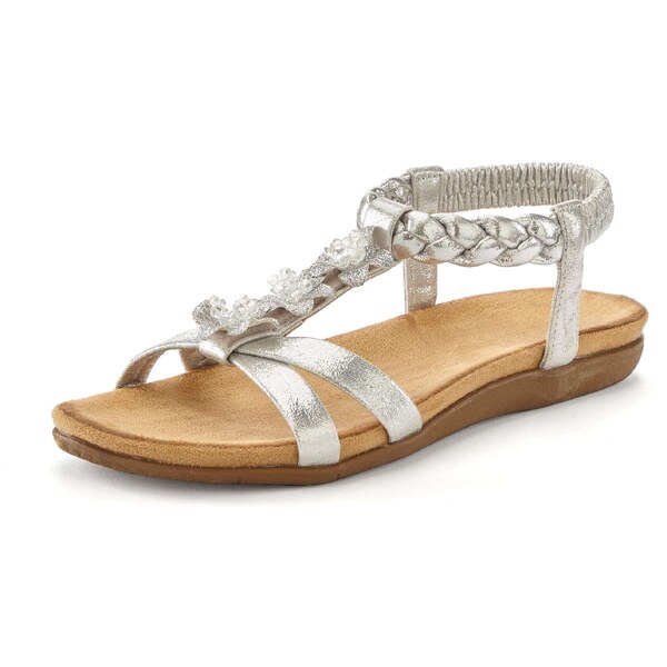 LASCANA Sandále strieborná 54251534