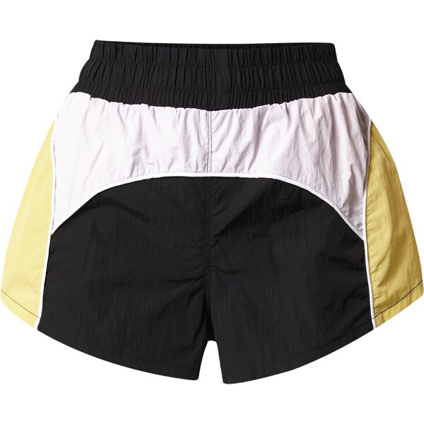 Nasty Gal Nohavice svetložltá / ružová / čierna 54252755