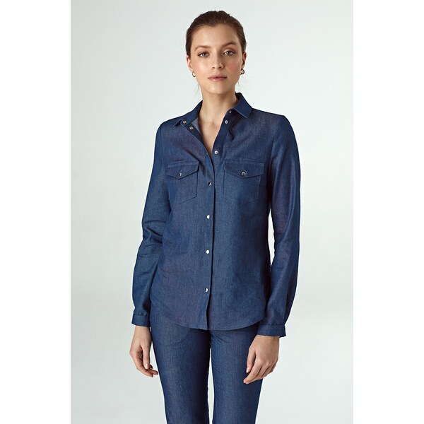 Nife Džínsová košeľa Nife | denim ck03 44037081