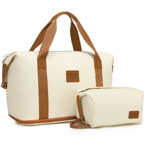 KONO Cestovná taška - rozšíriteľná, vodeodolná s kozmetickou taštičkou 46972682