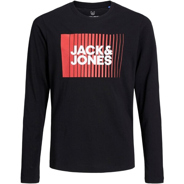 Jack & Jones Junior Tričko červená / čierna / biela 44043671