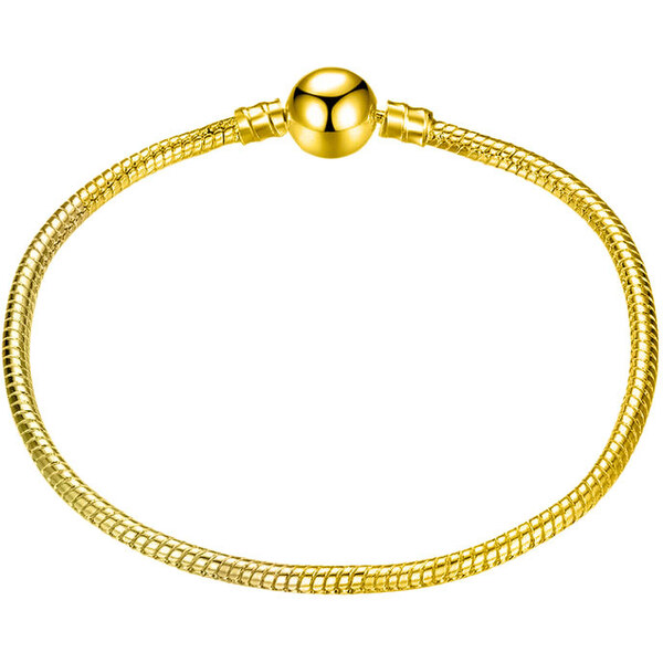 Lindas Jewelry Náramok DIY guľôčka GLD chirurgická oceľ INR237 44054945