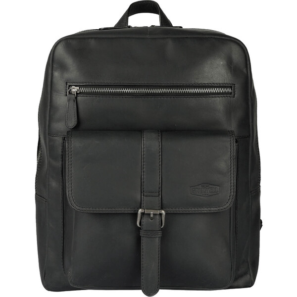 Kožený batoh Sparwell London - čierna 44072177