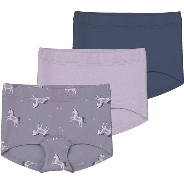 NAME IT Nohavičky námornícka modrá / orgovánová / pastelovo fialová / 44923856